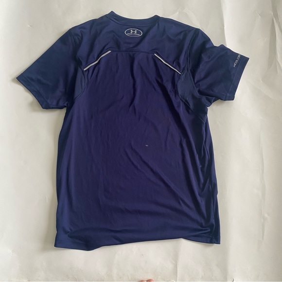 Navy Blue Underarmour Workout Shirt - Picture 2 of 8